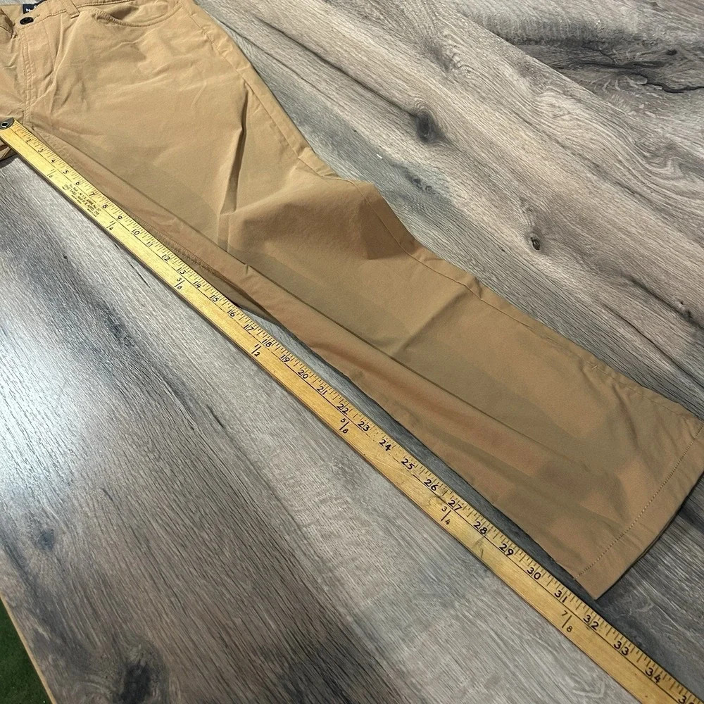 The North Face Khaki Sprag 5-Pocket Nylon Blend Pants Men's Size 34X32 NF0A3BE3